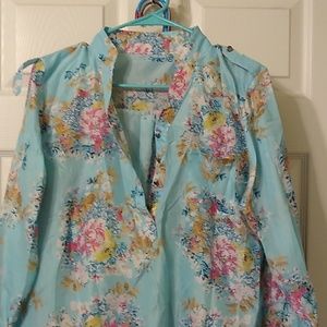 Floral blouse